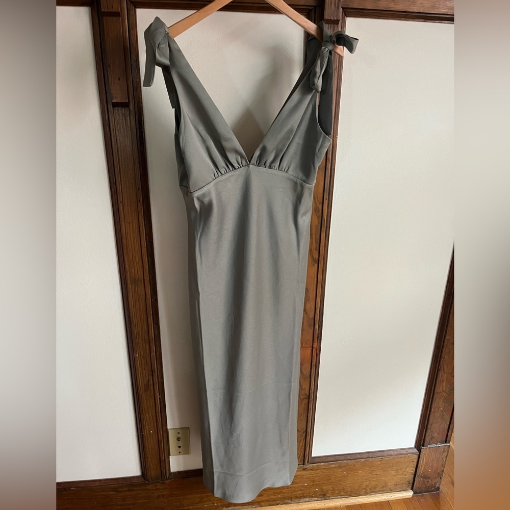 NWT BHLDN Sage Midi-dress w/ Adjustable Straps (less-tie) size 12 - Picture 1 of 2